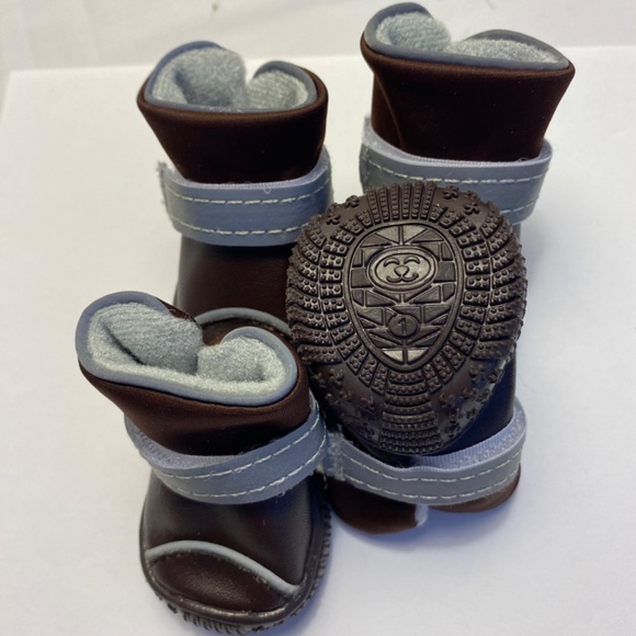 Adorable reflective dog snow boots - Picture 3 of 6